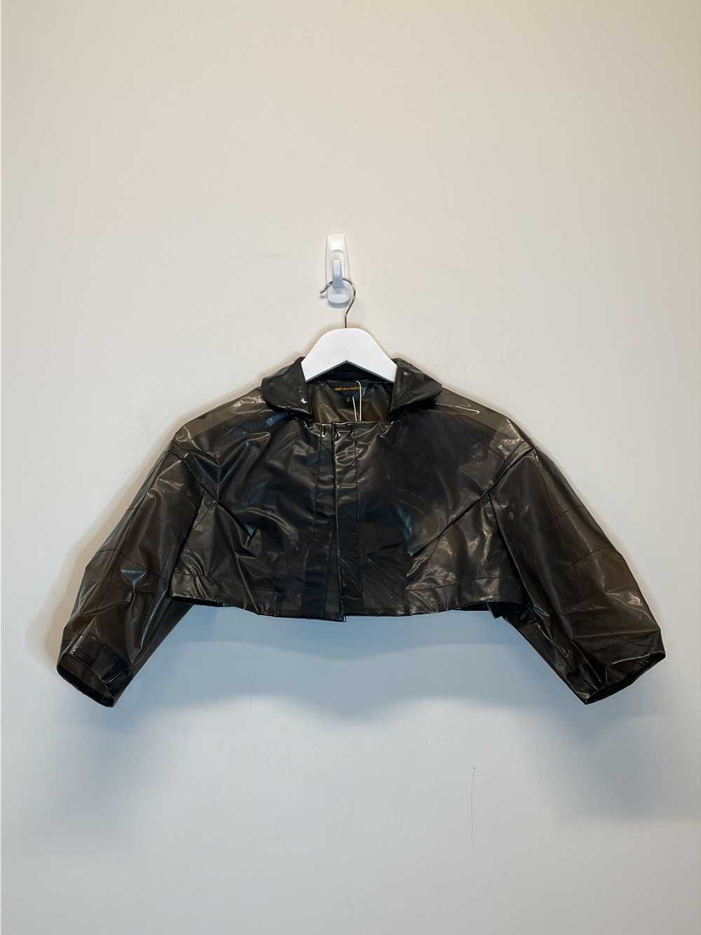 Comme des Garcons Latex Cropped Jacket - image 1