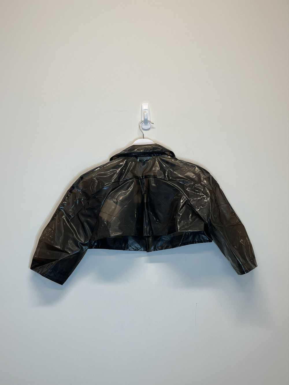 Comme des Garcons Latex Cropped Jacket - image 2