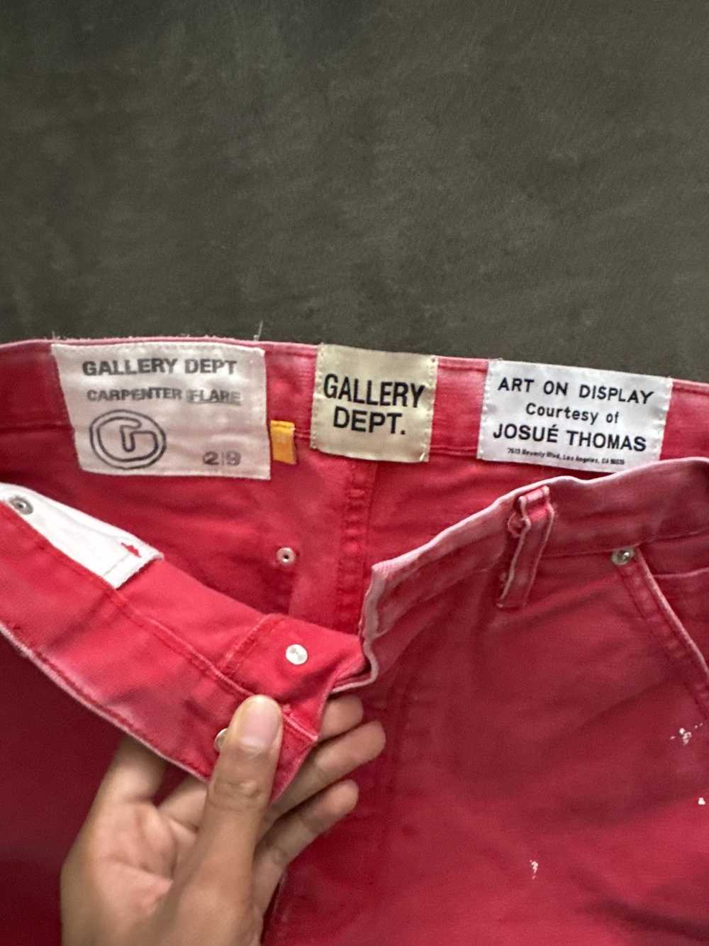 Gallery Dept. red gallery dept jeans - image 8