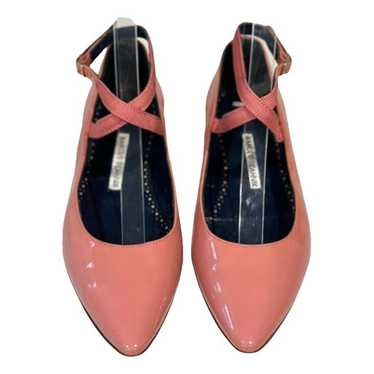 Manolo Blahnik Patent leather flats