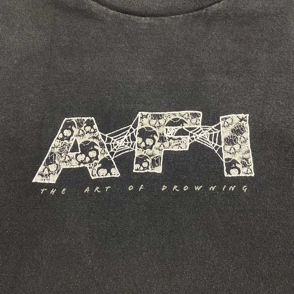 Vintage AFI 'The Art Of Drowning' T Shirt - image 10