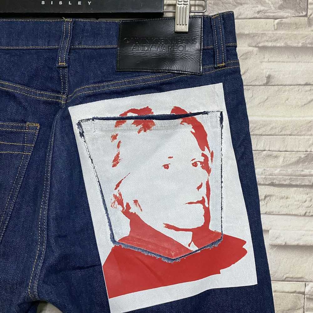 Calvin Klein Andy Warhol By Raf Simons Raw Denim … - image 12