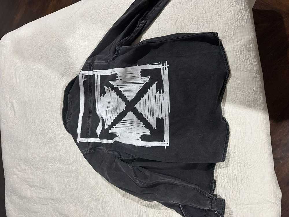 Off-White Off white logo denim jacket - image 1