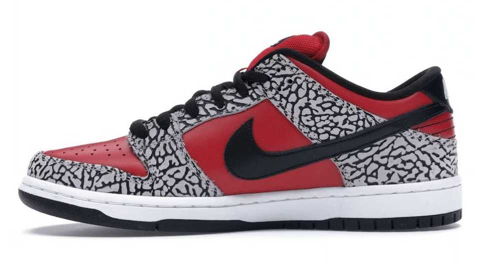 Nike SB Dunk Low Supreme Red Cement (2012) - image 2