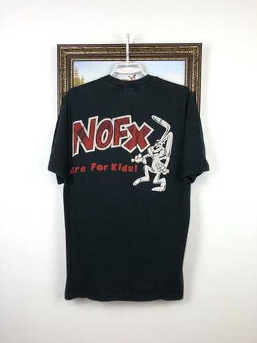 当時もの　90s NOFX パーカー　ヴィンテージ　ビンテージ　Tシャツ NOFX 90s PUNKERS ヴィンテージTシャツ XL ブラウン - メルカリ