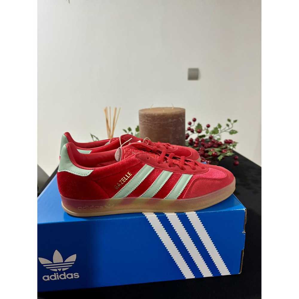 Adidas Gazelle velvet trainers - image 5