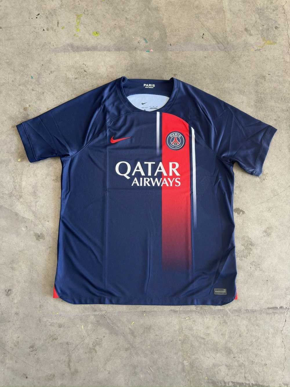 Nike × Soccer Jersey × Sportswear Nike PSG Soccer… - image 1