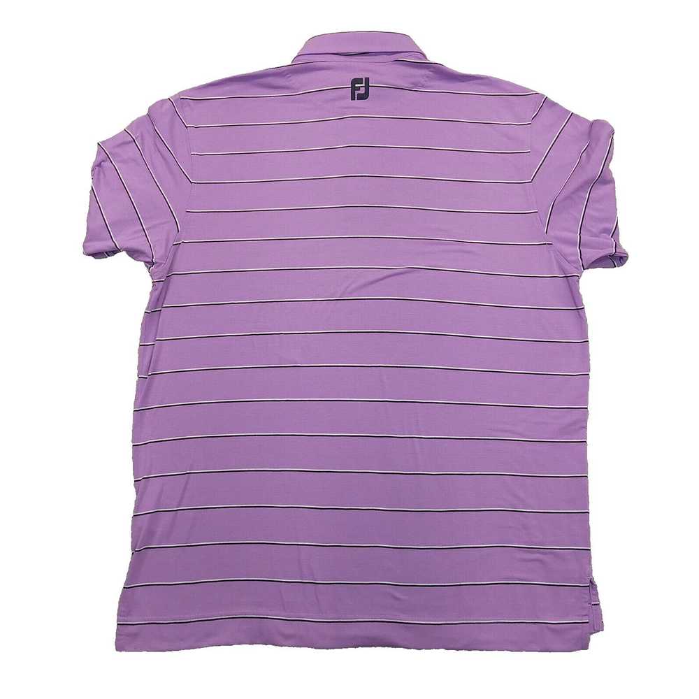 Footjoy FootJoy Polo Shirt L Purple Sportswear Sh… - image 2