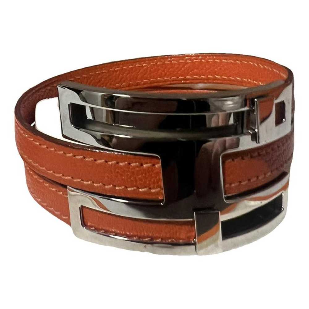 Hermès Leather bracelet - image 1