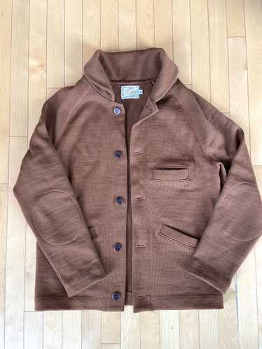 Dehen 1920 Dehen 1920 Whiskey Wool Cardigan Sweate