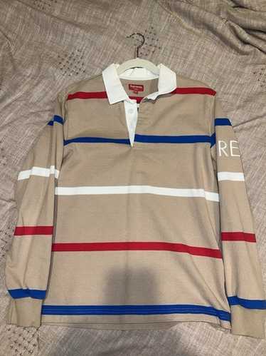 Supreme Rose Rugby White - Size Xl | eBay
