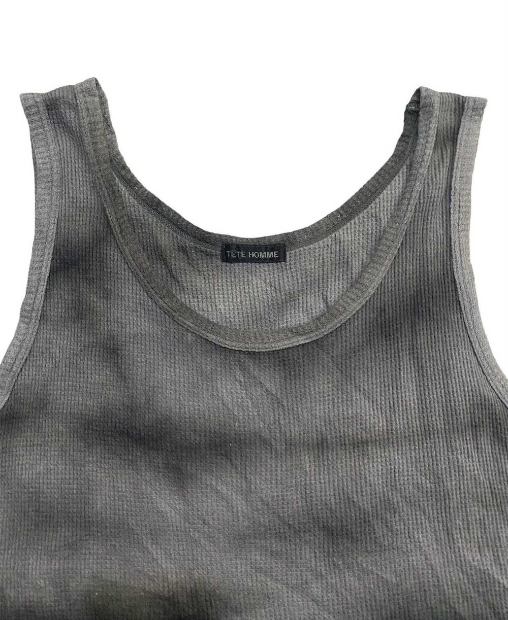 Issey Miyake × Tete Homme Tete Homme Tank Top - image 3