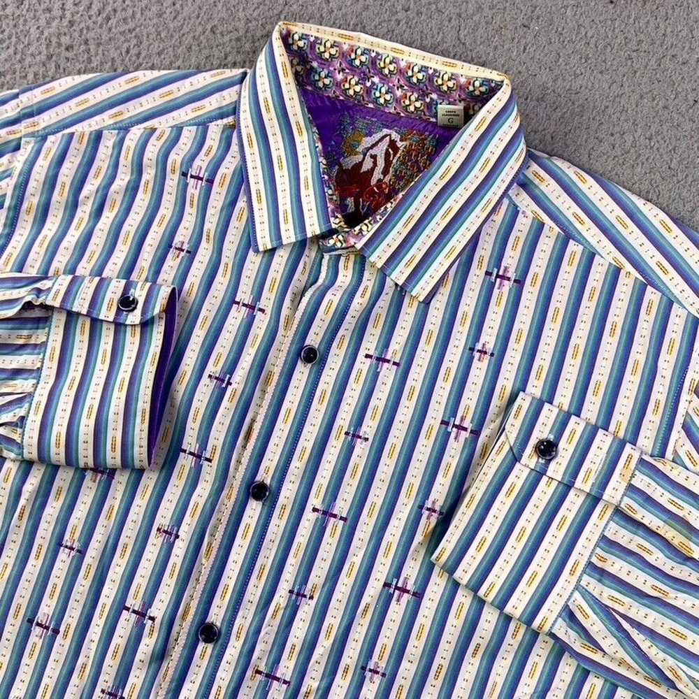 Robert Graham Classic Fit Button Shirt Men’s Larg… - image 1