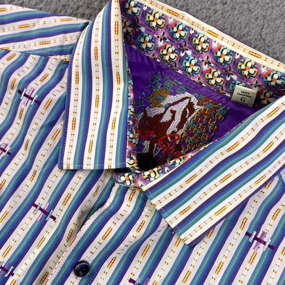 Robert Graham Classic Fit Button Shirt Men’s Larg… - image 2