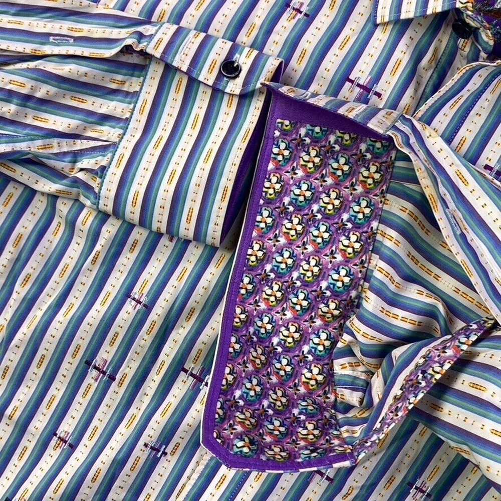 Robert Graham Classic Fit Button Shirt Men’s Larg… - image 5