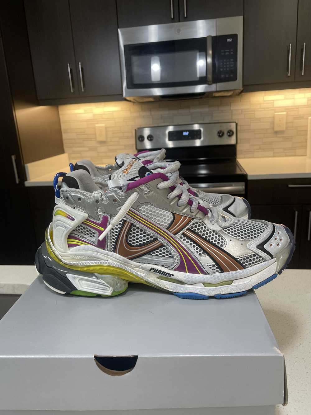 Balenciaga Balenciaga Multi-Color Runner - image 3