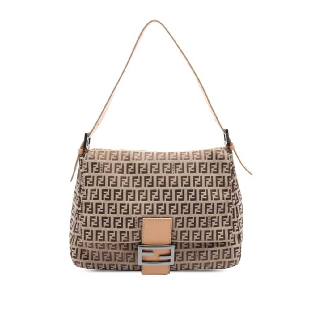 Fendi Mamma Baguette leather handbag - image 1