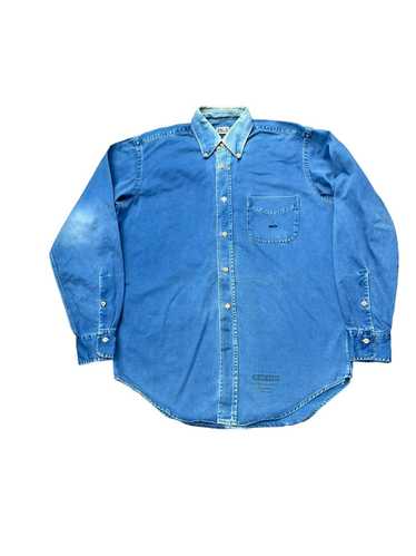 トップス Henry Cottons vintage Indigo BD shirt 39 Henry Cottons vintage Indigo BD shirt 39