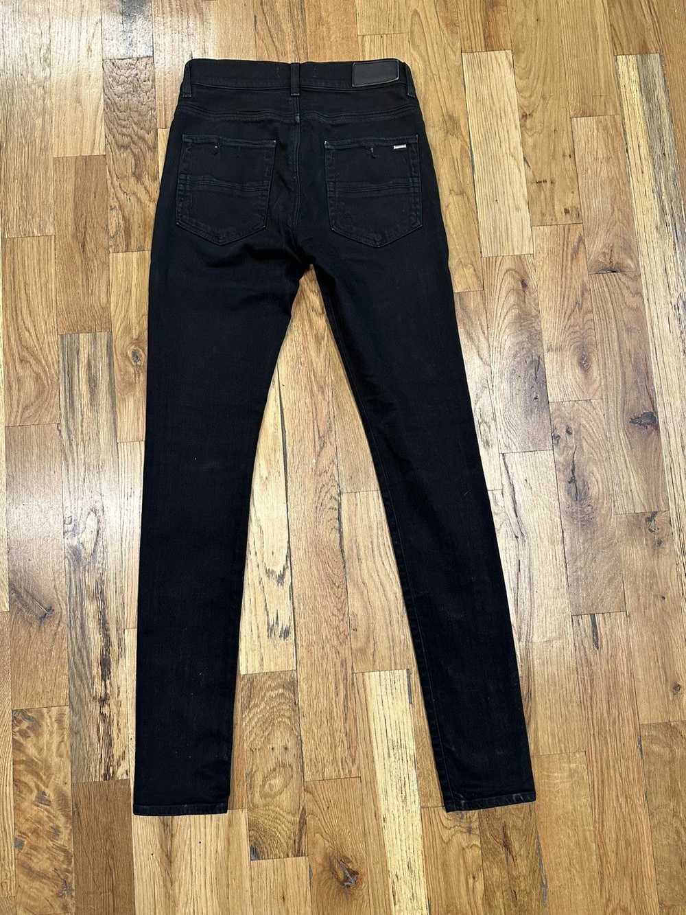 Amiri Amiri Plain Black Denim Jeans Size 29 - image 2