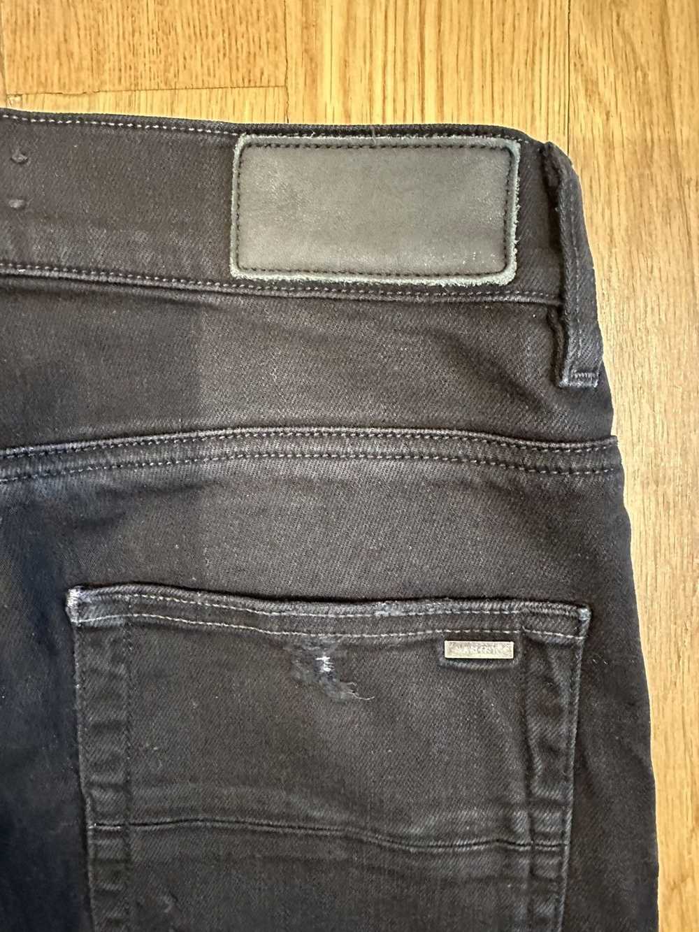 Amiri Amiri Plain Black Denim Jeans Size 29 - image 4