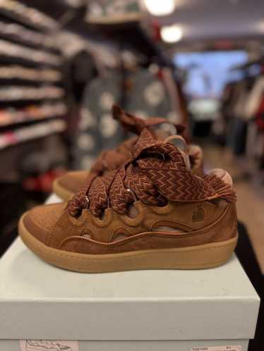スニーカー LANVIN Men Sneakers SKDK12 TOPS641 Brown Lanvin Curb Sneakers | Brown | FARFETCH