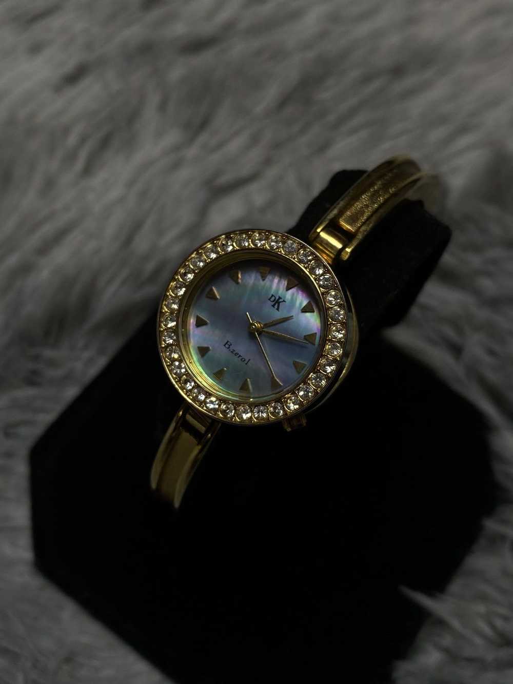 Japanese Brand × Jewelry × Vintage Gold Crystal-A… - image 2