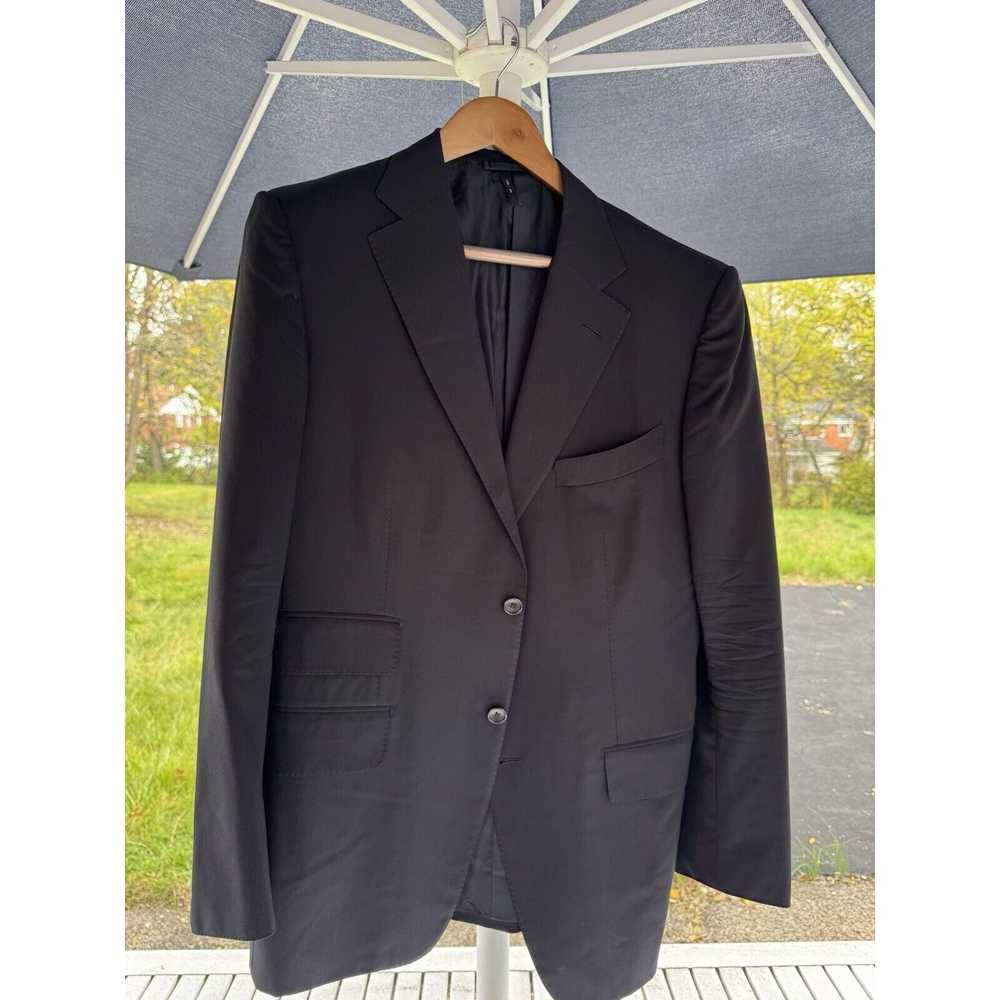 Tom Ford Tom Ford Black Suit Jacket Blazer Size 5… - image 2