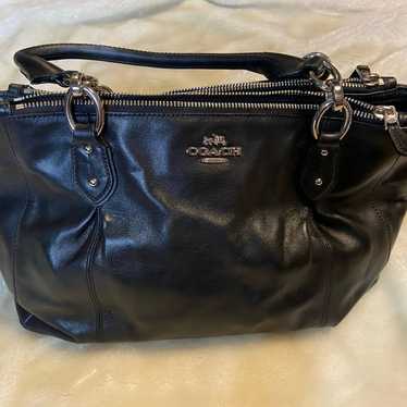 Black Coach Handbag - image 1