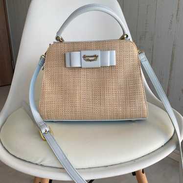 Samantha Vega hotsell brand new two way handbag crossbody bag large white brown