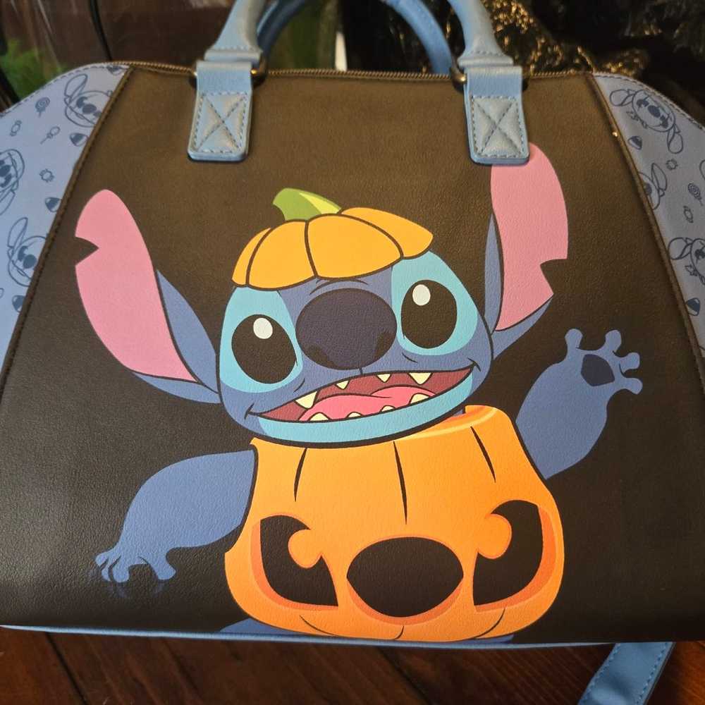 NWOT Loungefly STITCH Holloween purse - image 2