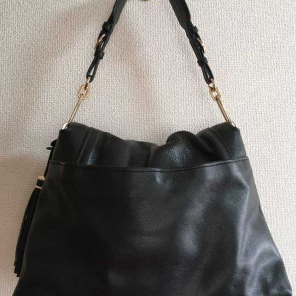 COACH shoulder bag, excellent condition, black - image 2