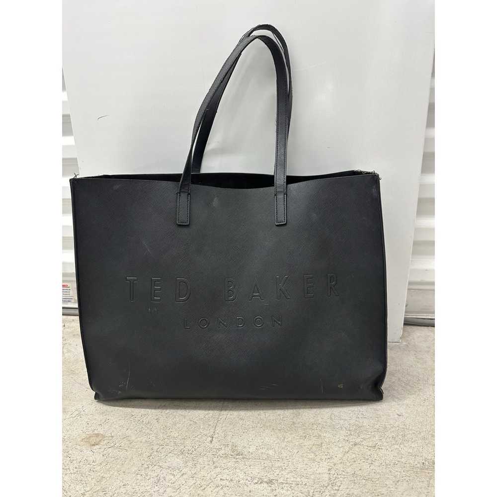 Ted Baker black tote large women’s purse bag Lond… - image 1