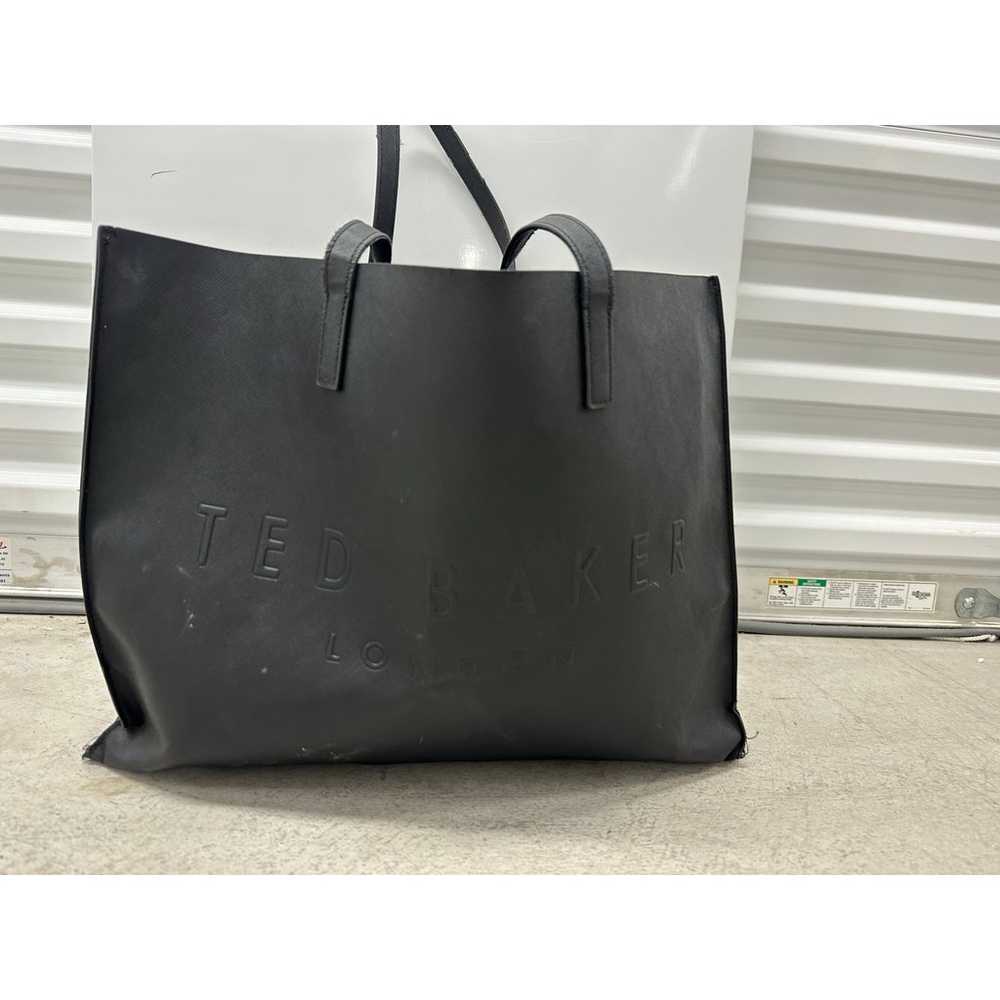 Ted Baker black tote large women’s purse bag Lond… - image 4