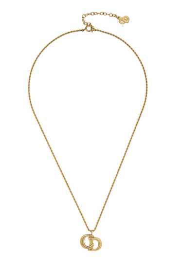 Gold 'CD' Necklace Send in SMS Send in Email Share