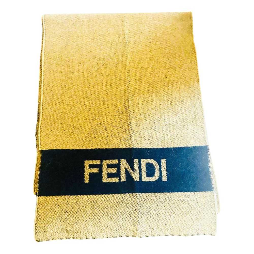 Fendi Wool scarf & pocket square - image 1