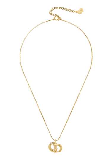 Gold 'CD' Necklace Send in SMS Send in Email Shar… - image 1