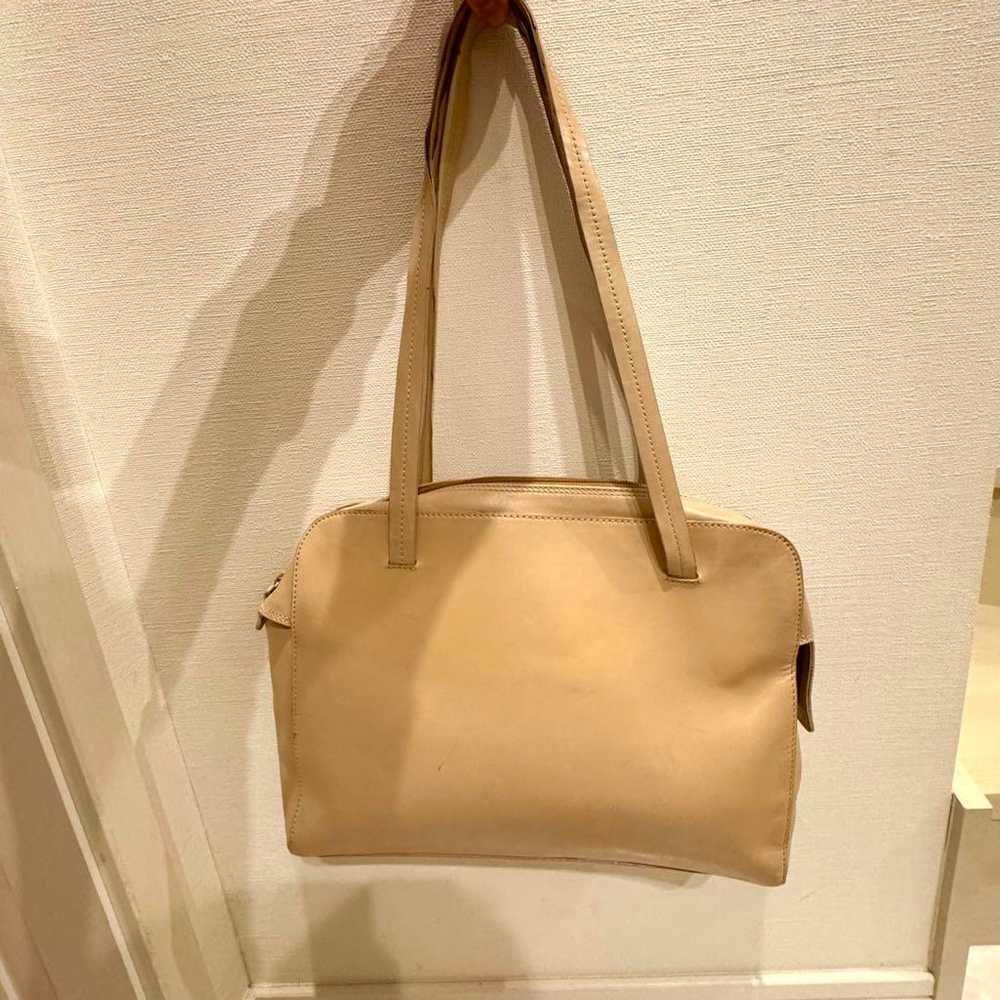 BARNEYS NEW YORK Beige Shoulder Bag - image 2