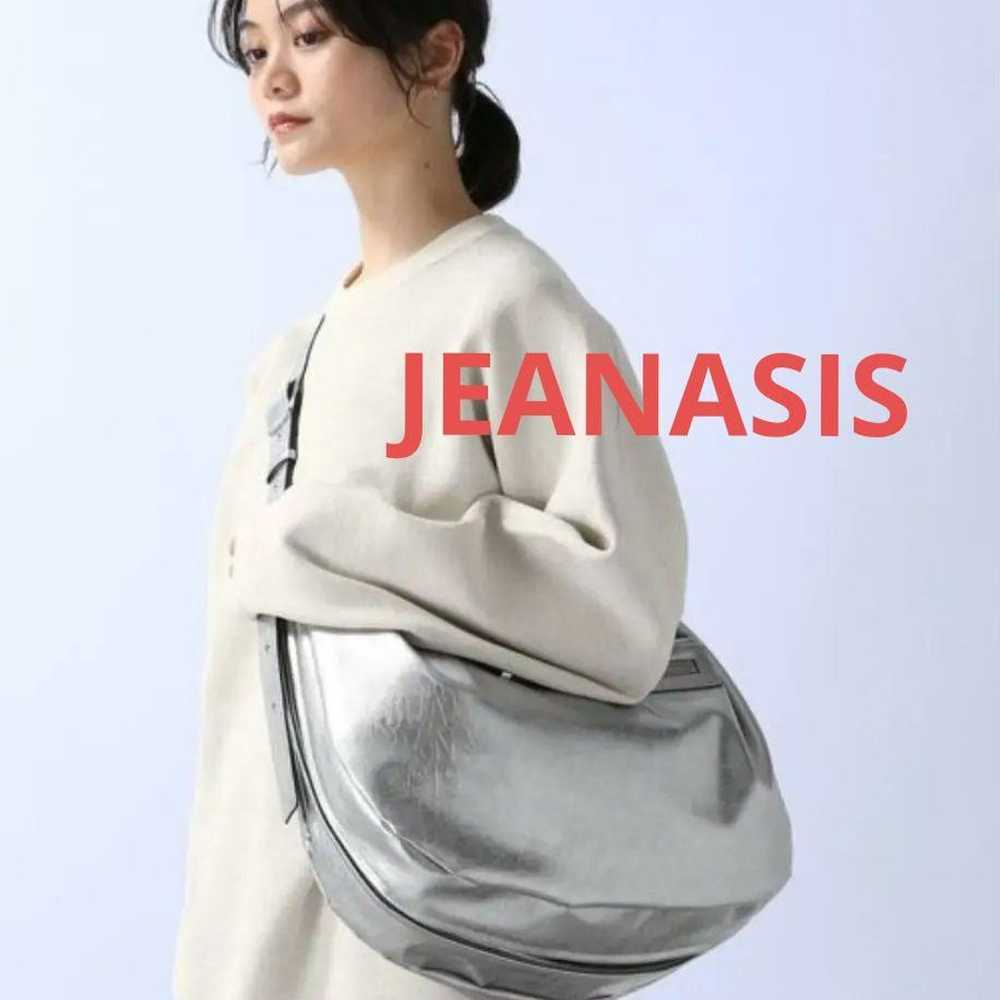 JEANASIS BIG 2-way Shoulder Bag Silver - image 1