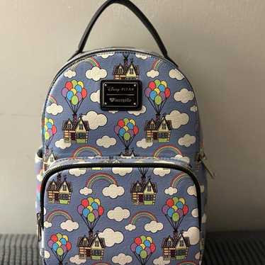 Disney Pixar UP Balloon House Heart Logo Loungefly cheapest Mini Backpack