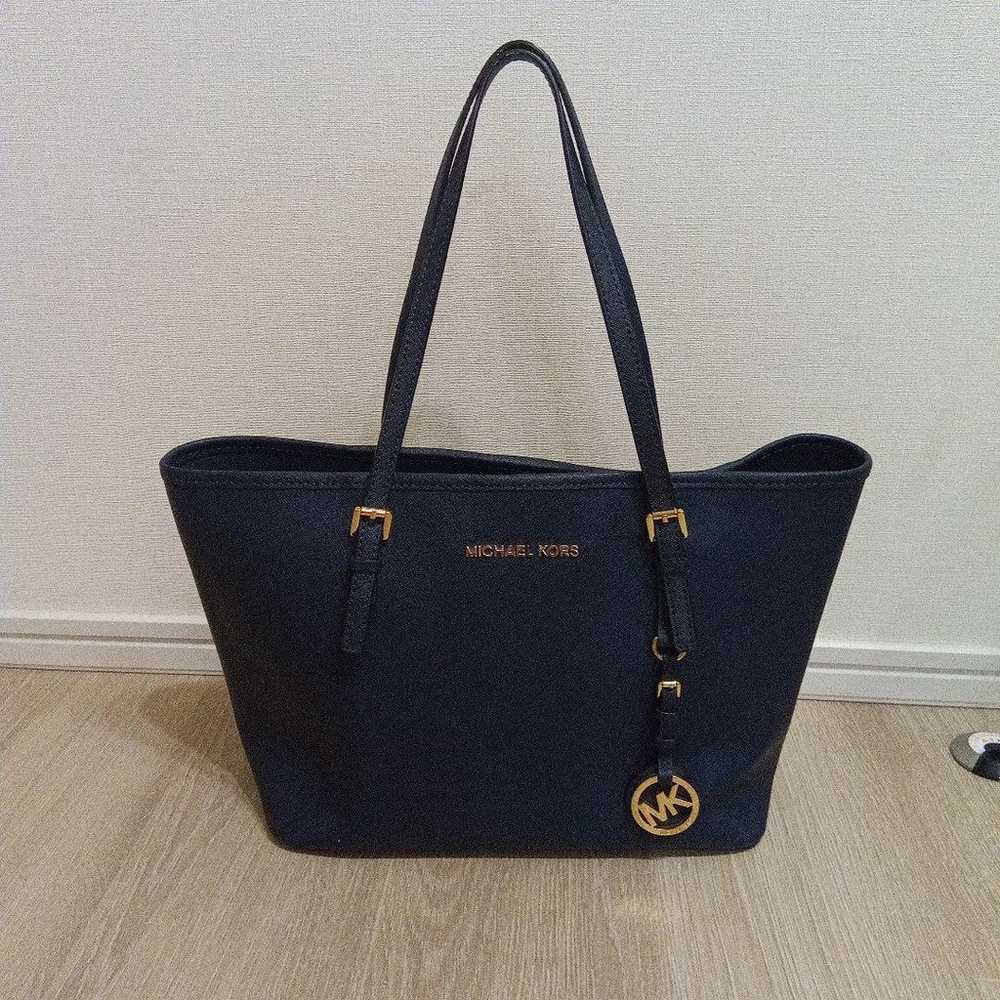 Michael Kors Tote Bag Navy - image 1