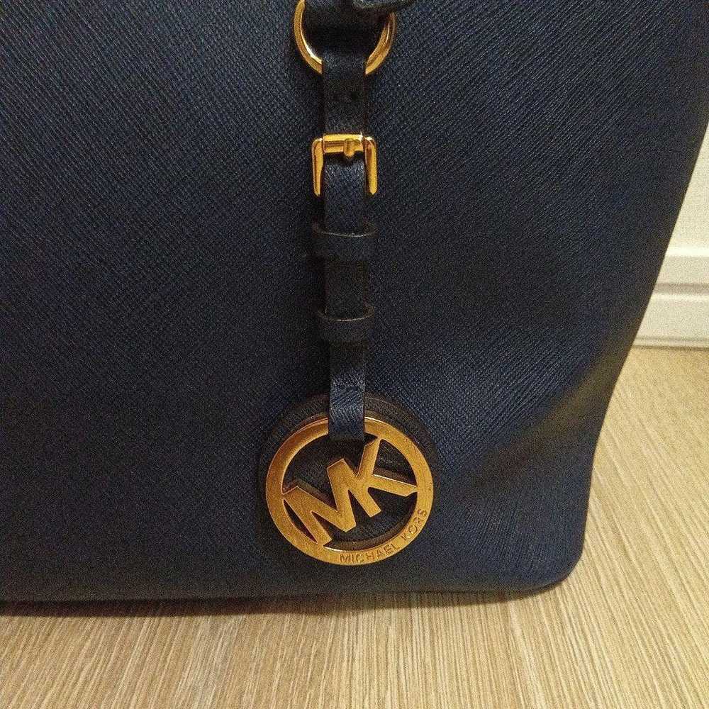 Michael Kors Tote Bag Navy - image 3