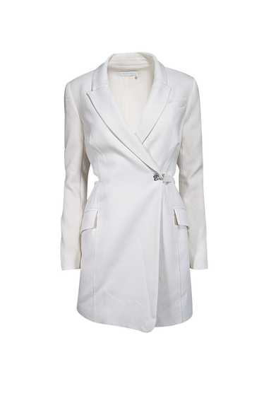 Jonathan Simkhai - Ivory Wrap Front Blazer Dress … - image 1