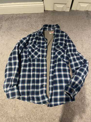 Wrangler Blue and white flannel by Wrangler