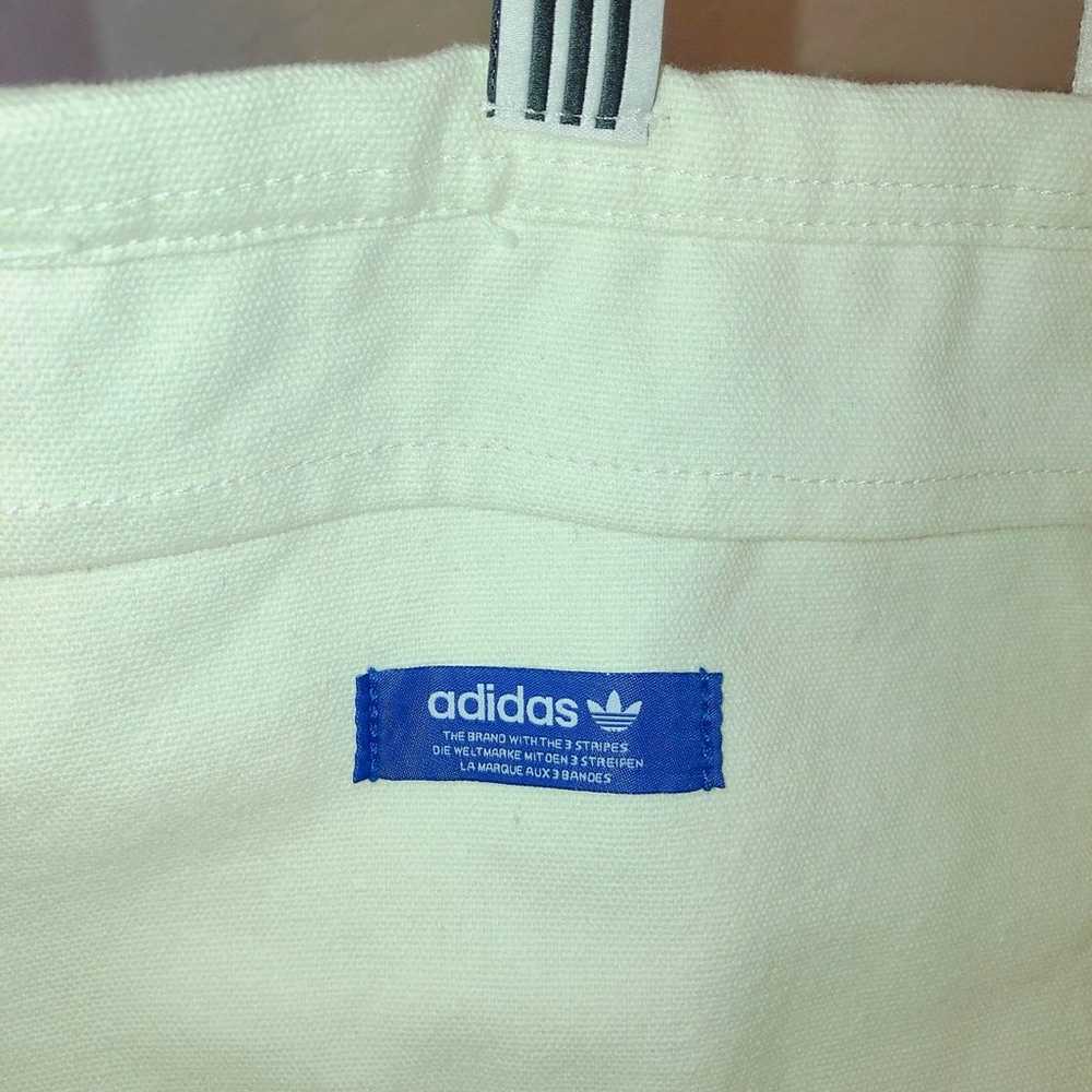 Adidas Extra Large Canvas Tote Bag with Fleece Po… - image 4