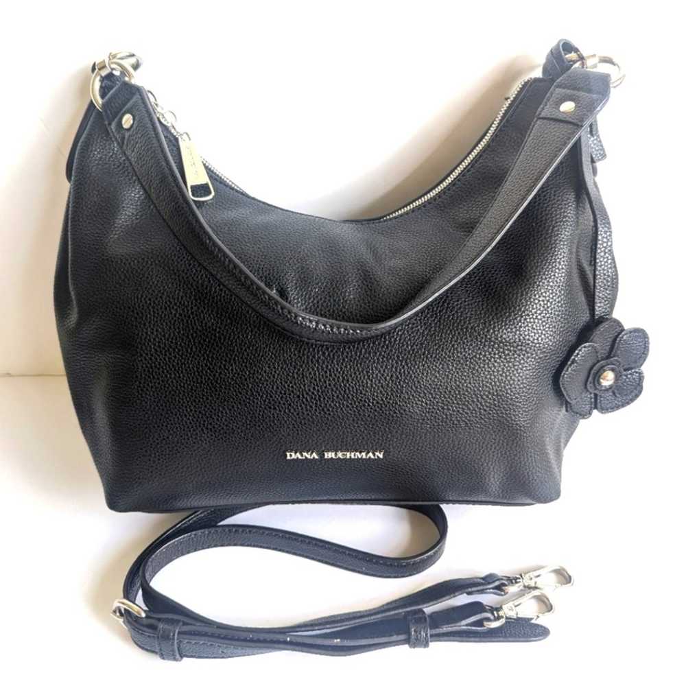 Dana Buchman 2 Way Shoulder Bag Handbag NEW Black… - image 2