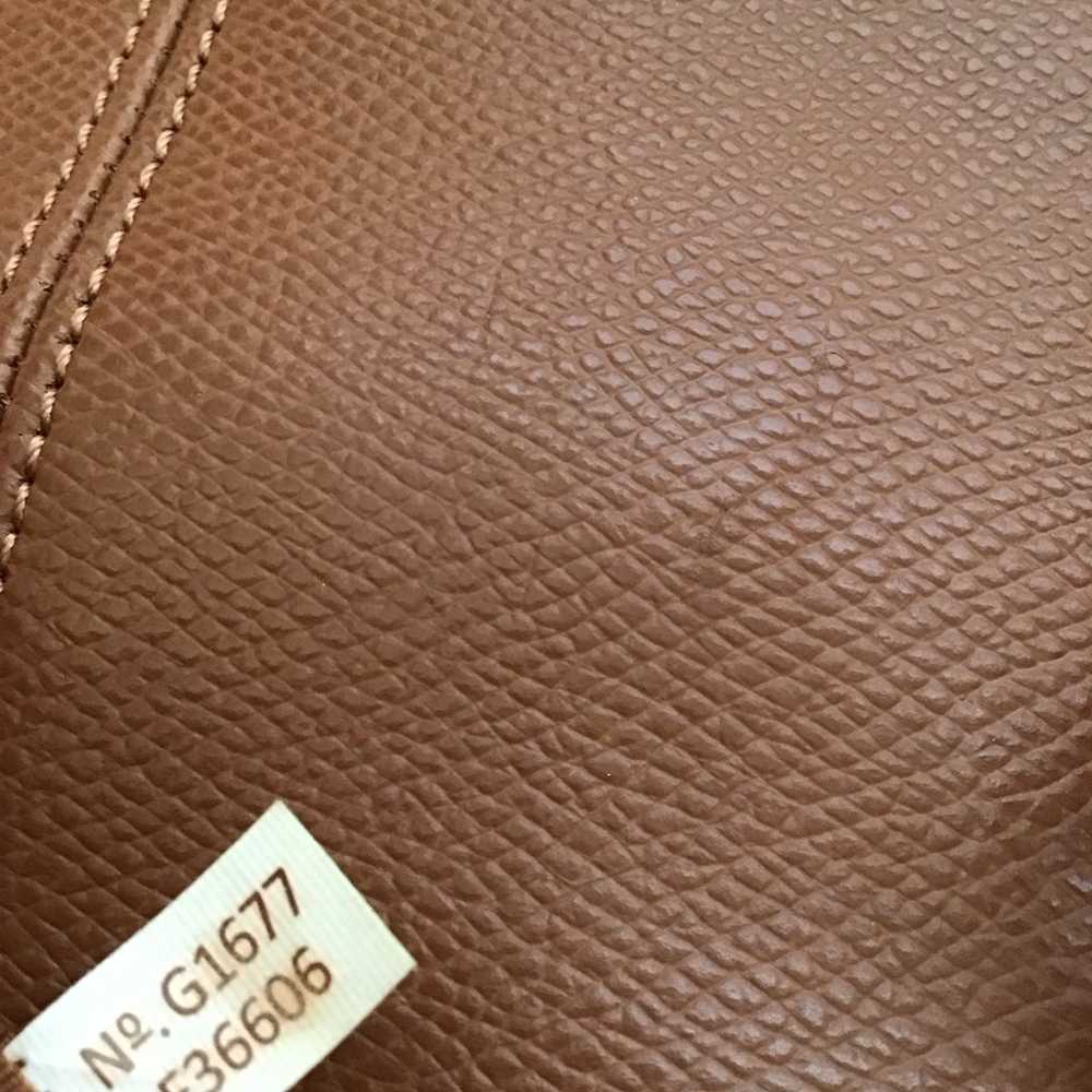 Coach Christie Brown Pebbled Leather Carryall F36… - image 8