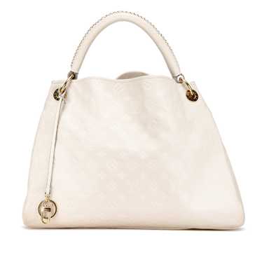 White Louis Vuitton Monogram Empreinte Artsy MM H… - image 1