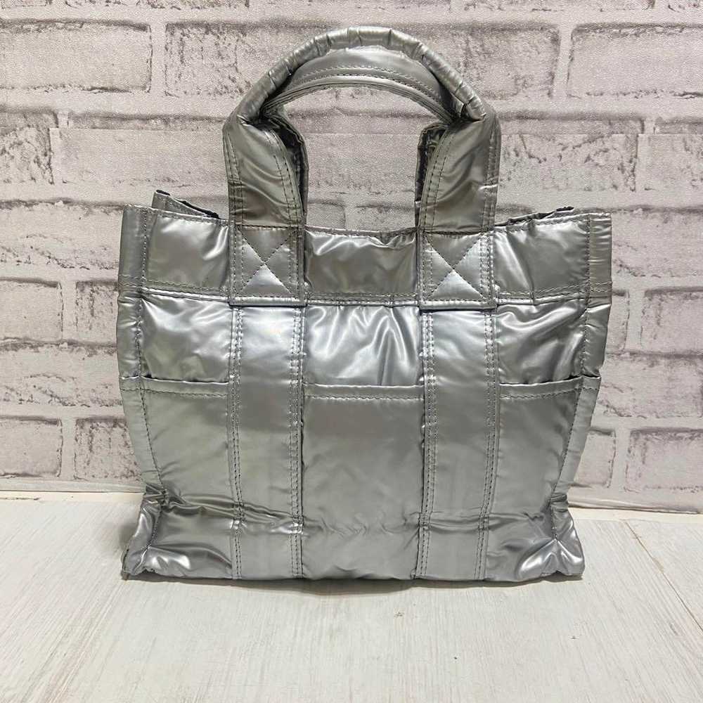 HEAD PORTER ⭐️ Yoshida Bag Handbag Silver - image 4