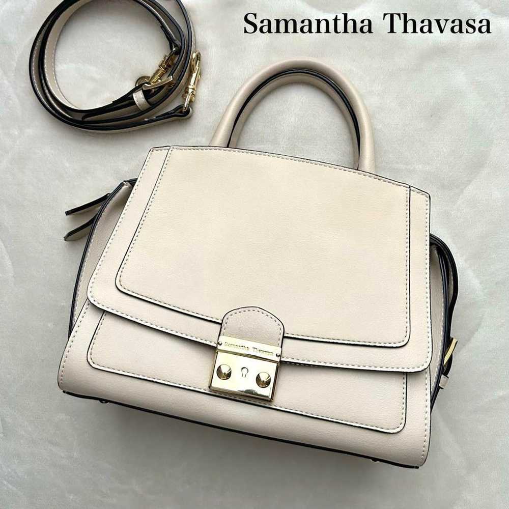 Samantha Thavasa tote bag shoulder bag 2-way - image 1