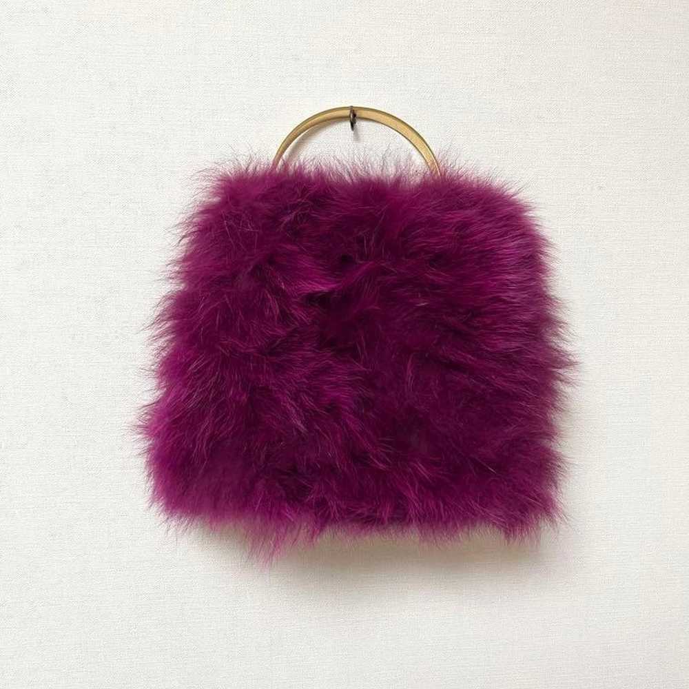 Epoca Fox Fur Bag 2way Shoulder Bag - image 3